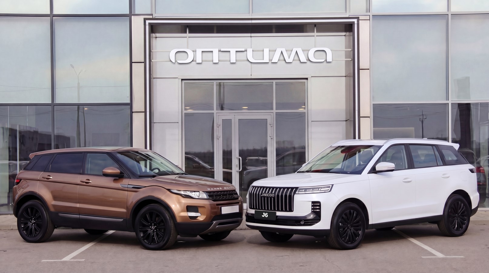 JAECOO J6 и Range Rover Evoque: два взгляда на современный кроссовер