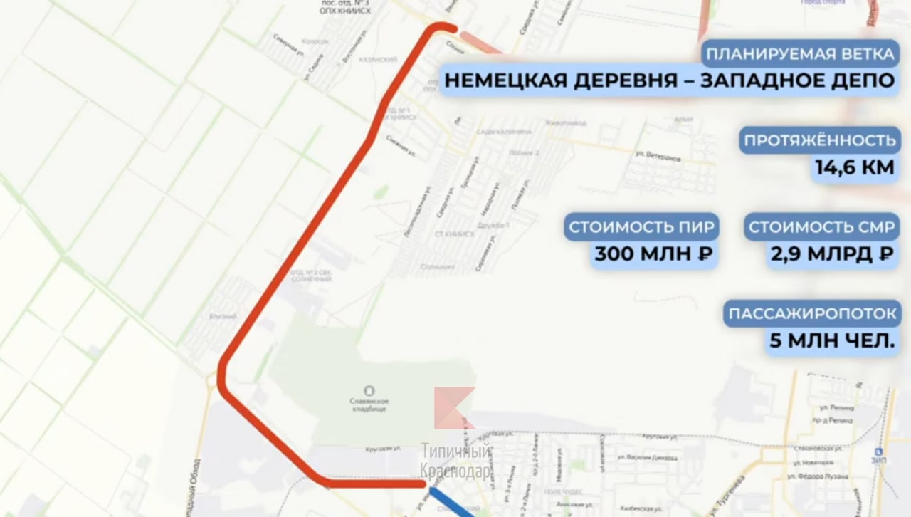 Представлен масштабный проект по развитию трамвайной сети Краснодара – 34498