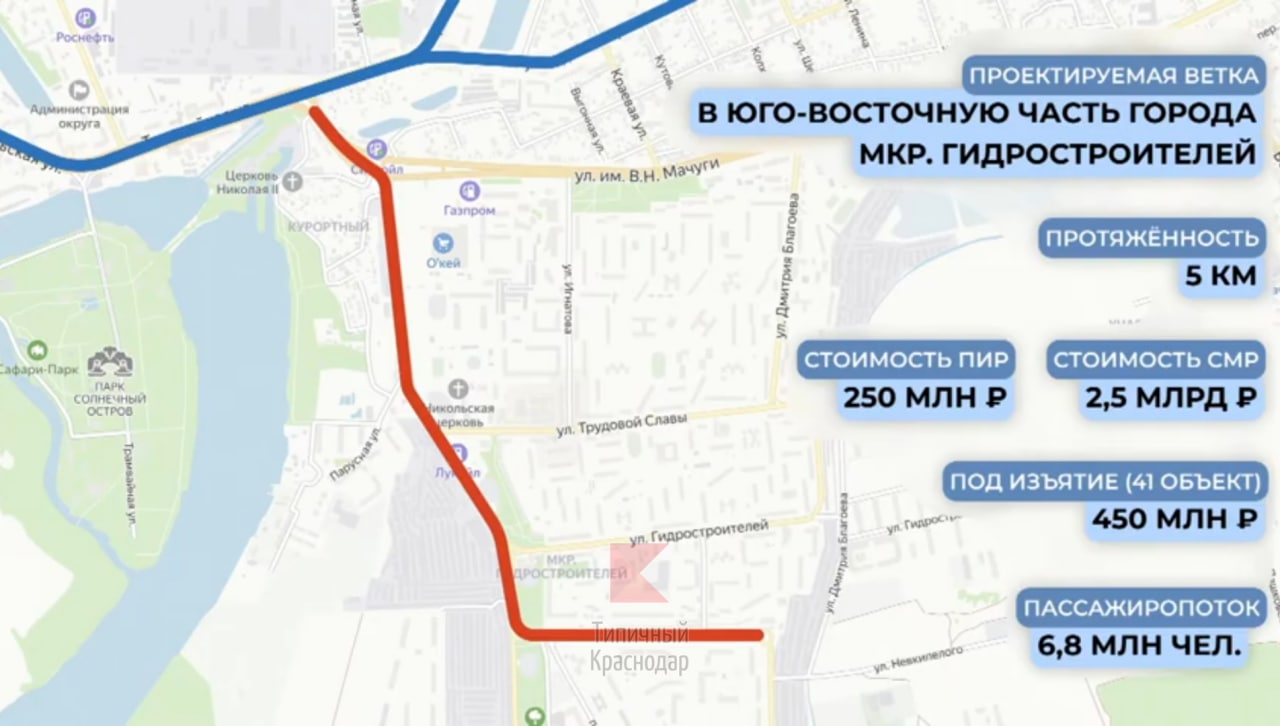 Представлен масштабный проект по развитию трамвайной сети Краснодара – 34500
