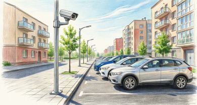 В Краснодаре установили ещё 21 камеру для контроля оплаты муниципальных парковок