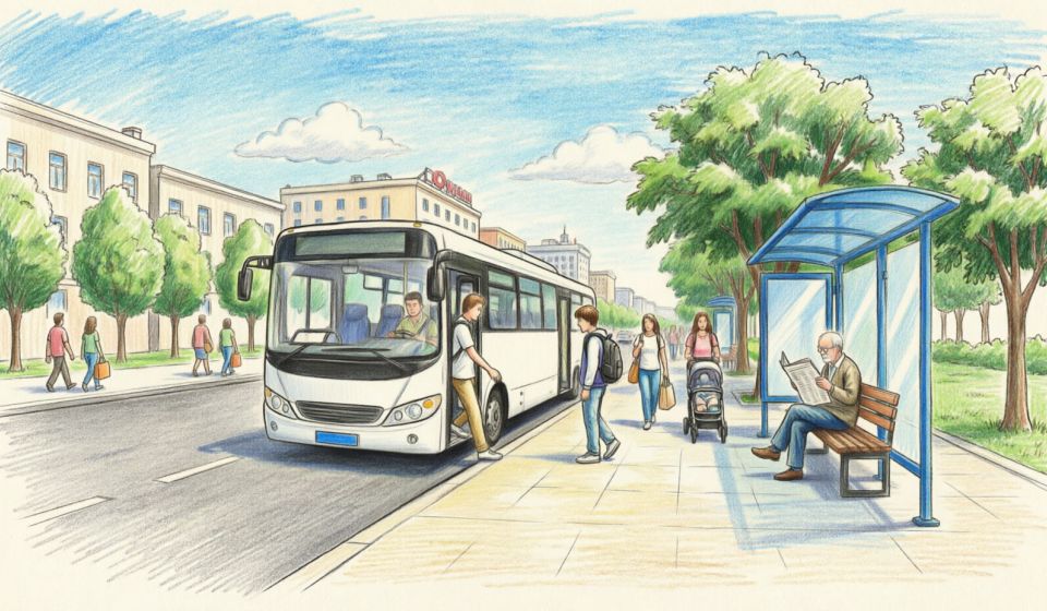 В маршрутках Краснодара установили бесконтактные валидаторы