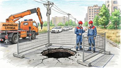 Ограничение движения на ул.Кожевенной из-за ремонта коллектора