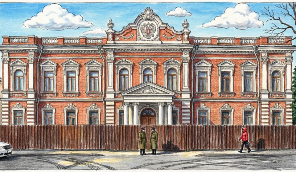Что будет на месте вырубленных елей у шифровального училища?