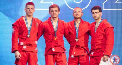 Кубанские самбисты завоевали семь медалей на чемпионате России