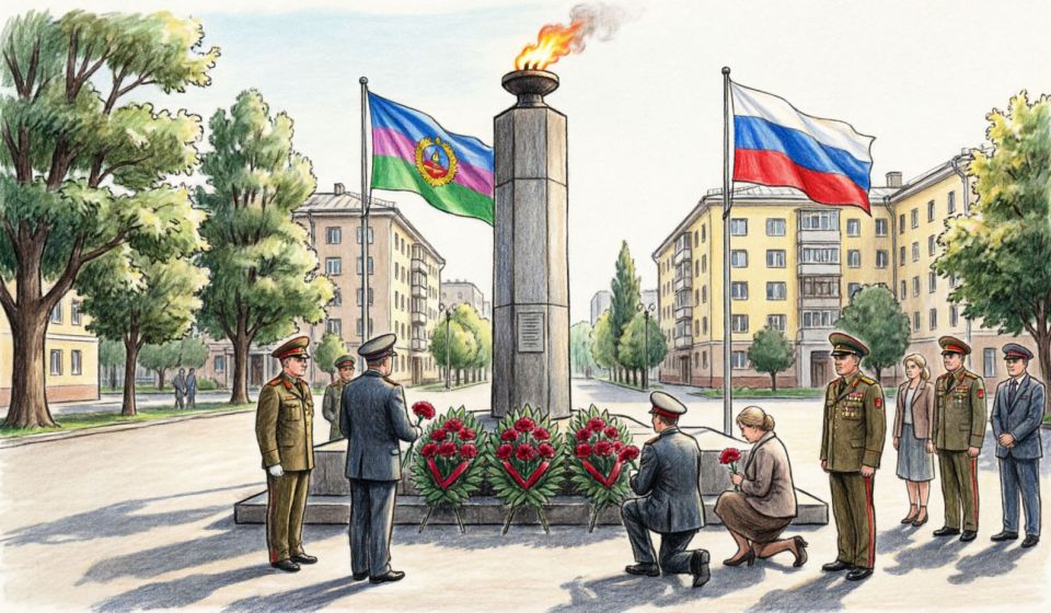 В Краснодаре прошли церемонии возложения цветов к 83-й годовщине освобождения Кубани