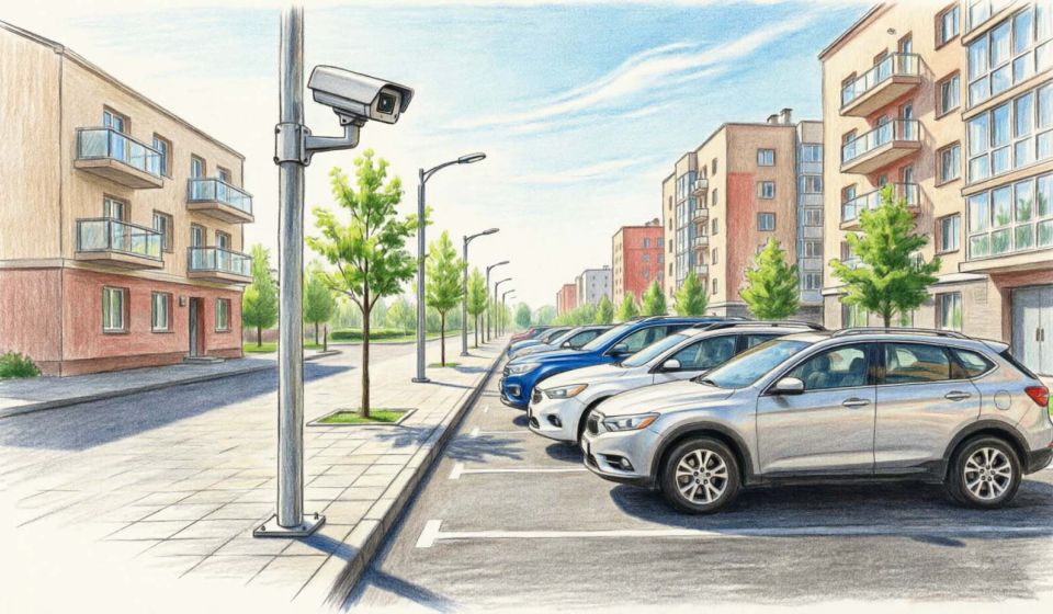 В Краснодаре установили ещё 21 камеру для контроля оплаты муниципальных парковок