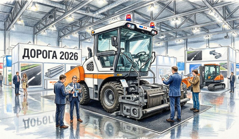 В Краснодаре проходит выставка дорожной техники «Дорога 2026»