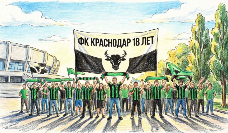 ФК «Краснодар» отмечает 18-летие