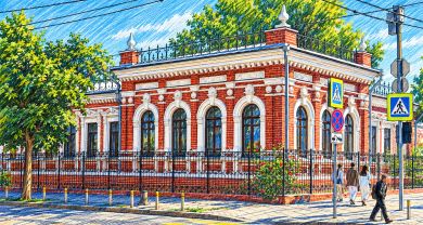 В Краснодаре завершили трехлетний ремонт исторического здания детского сада №36